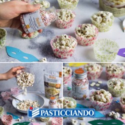 Perline bianco celeste blu 100gr Decora in vendita online