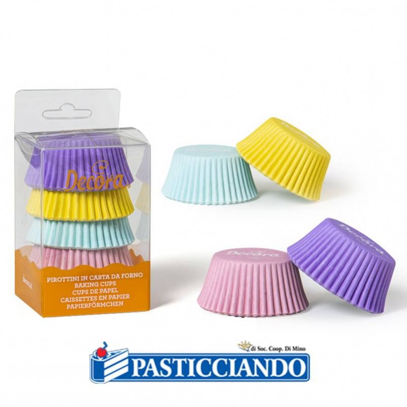 Pirottini colori pastello 75pz - Decora