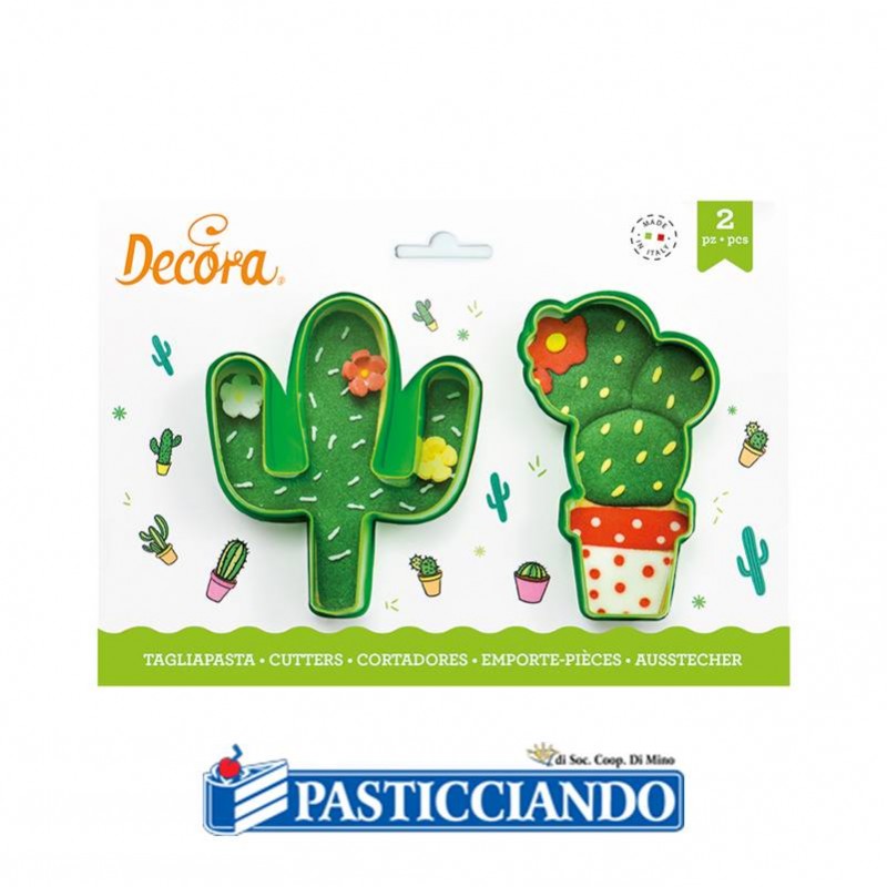 Set 2 tagliapasta cactus - Decora