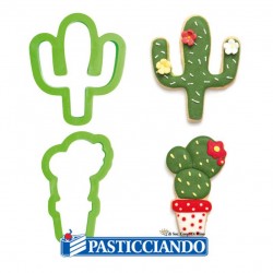 Set 2 tagliapasta cactus Decora in vendita online