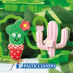 Set 2 tagliapasta cactus Decora in vendita online