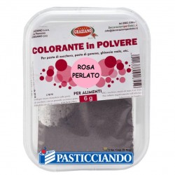  Selling on-line of Colore in polvere rosa perlato 6gr  