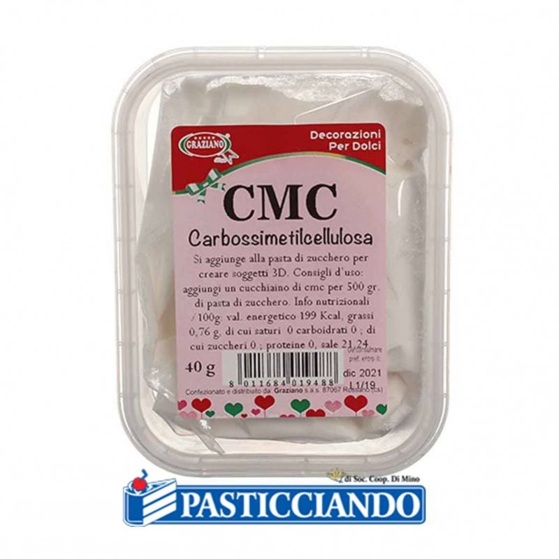 Cmc Carbossimetilcellulosa 40gr - GRAZIANO