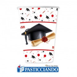  Vendita on-line di Bicchieri laurea 8pz 200cc Big Party 