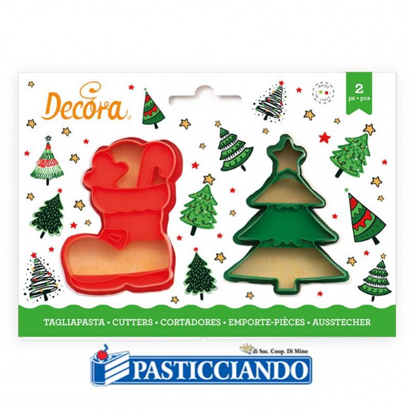 Tagliapasta Scarpone e albero di natale - Decora