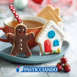 Set tagliapasta casetta e gingerbread 2pz Decora in vendita online