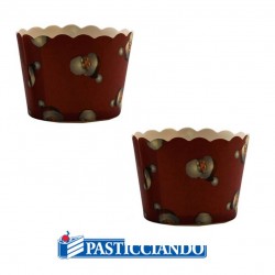 Pirottini con Babbo Natale rossi 20pz GRAZIANO in vendita online