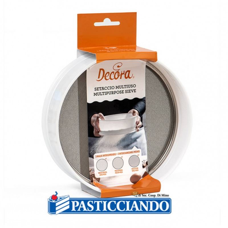 Setaccio De Buyer In Acciaio Inox Con Maglie 0.8 Mm - Ideale Per Farina, Zucchero A Velo E Preparazioni Senza Grumi