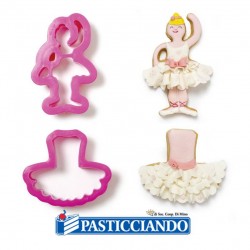 Tagliapasta ballerina 2pz Decora in vendita online