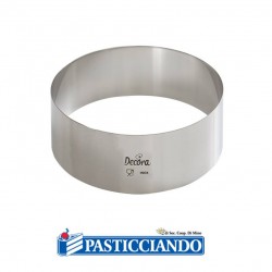 Cerchio inox D.10 H4,5 CM Decora in vendita online